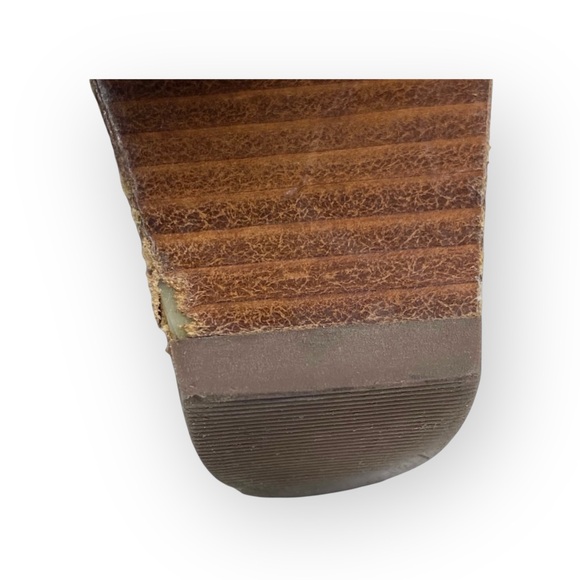 Reba by Reba McEntire ❁ Jasper Leather Open Toe Studded Sandals ❁ Brown ❁ 8.5M ❁ - Picture 12 of 16